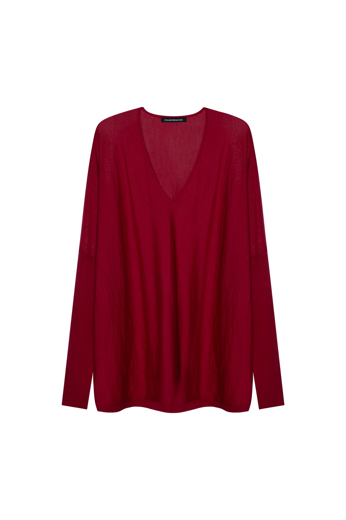 WEEKENDER V NECK SWEATER RED