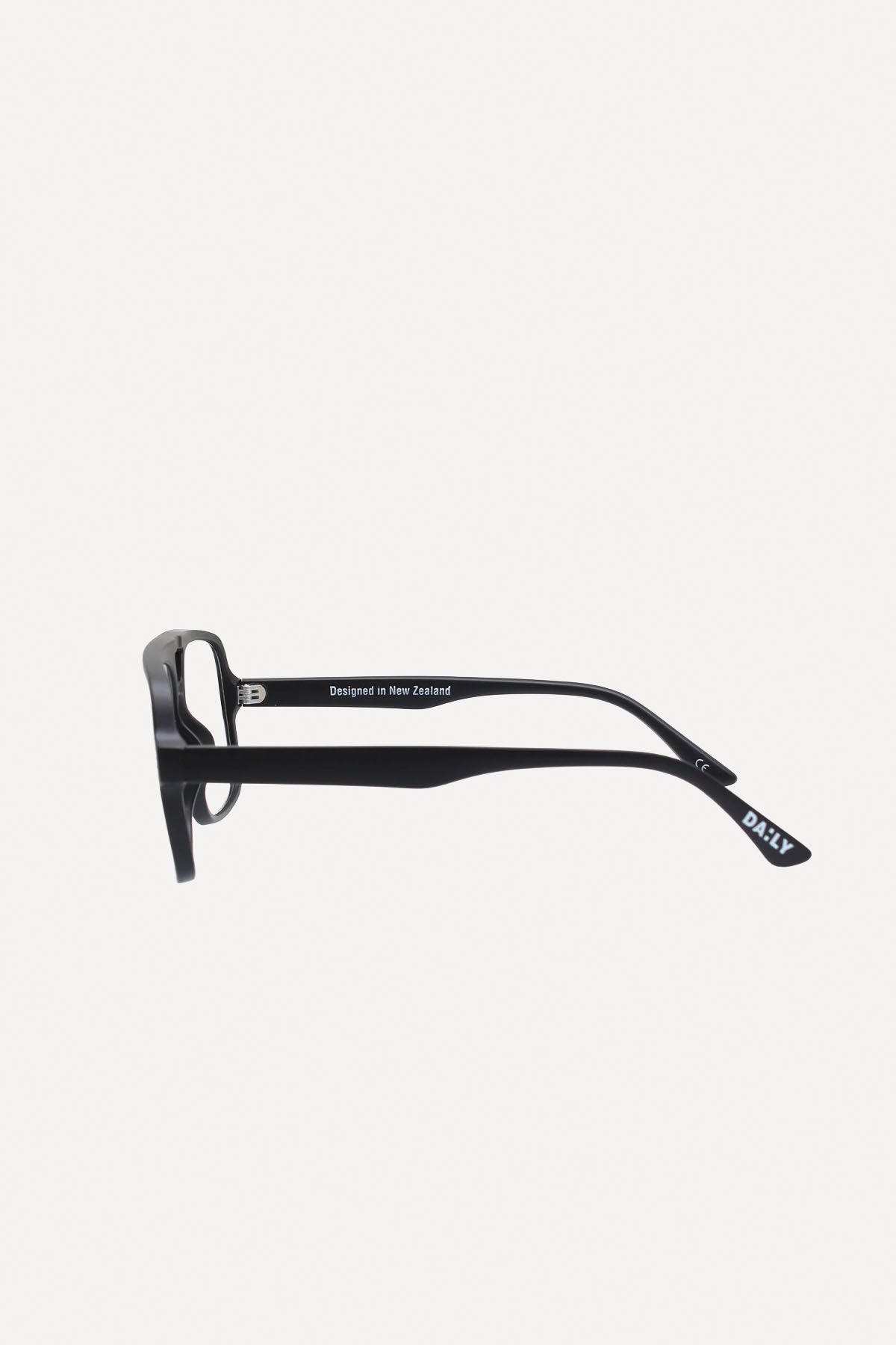 12PM BLACK DAILY EYEWEAR