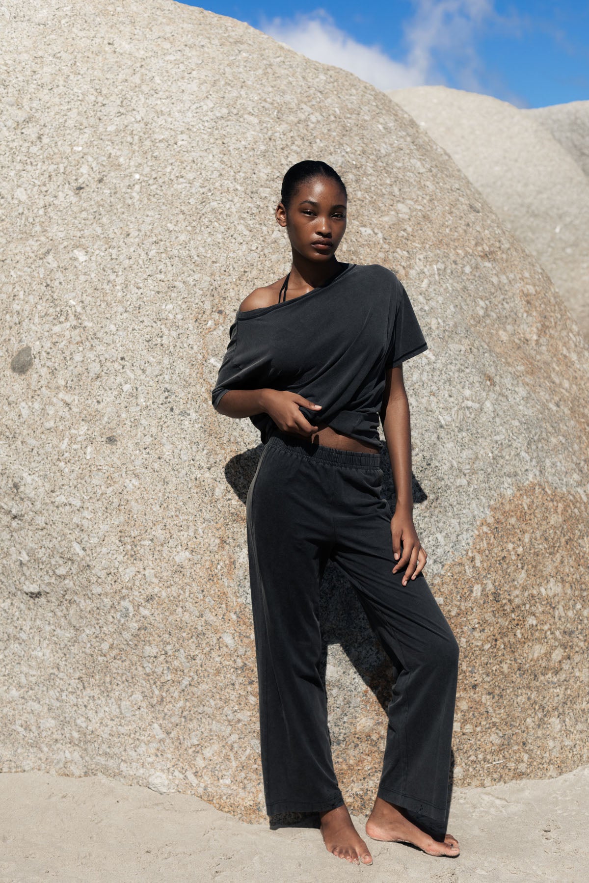 TRACK PANT CHARCOAL