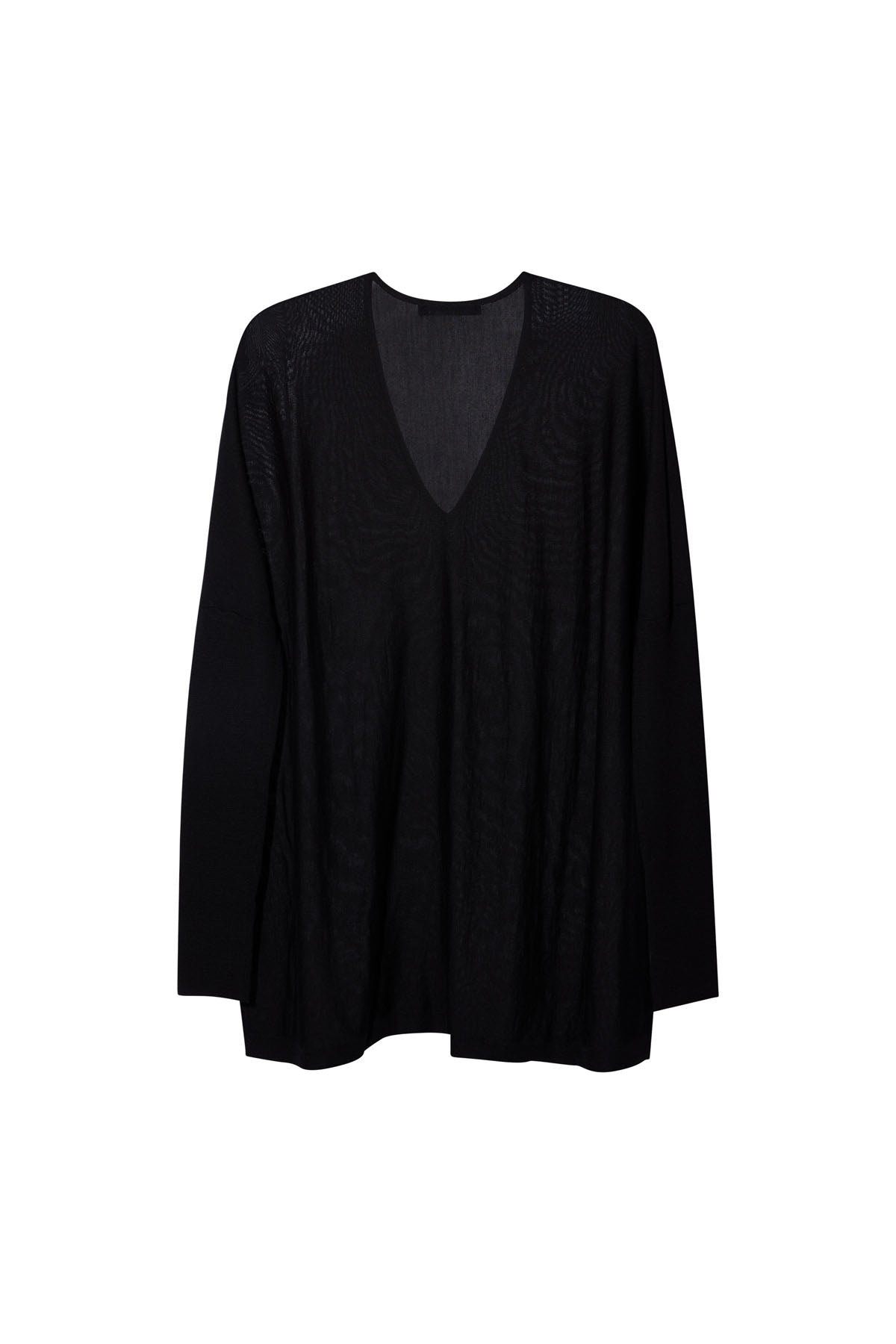 WEEKENDER V NECK SWEATER BLACK