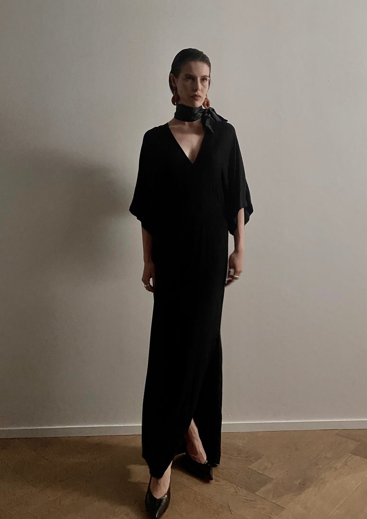 SHAKIRA DRESS MAXI BLACK