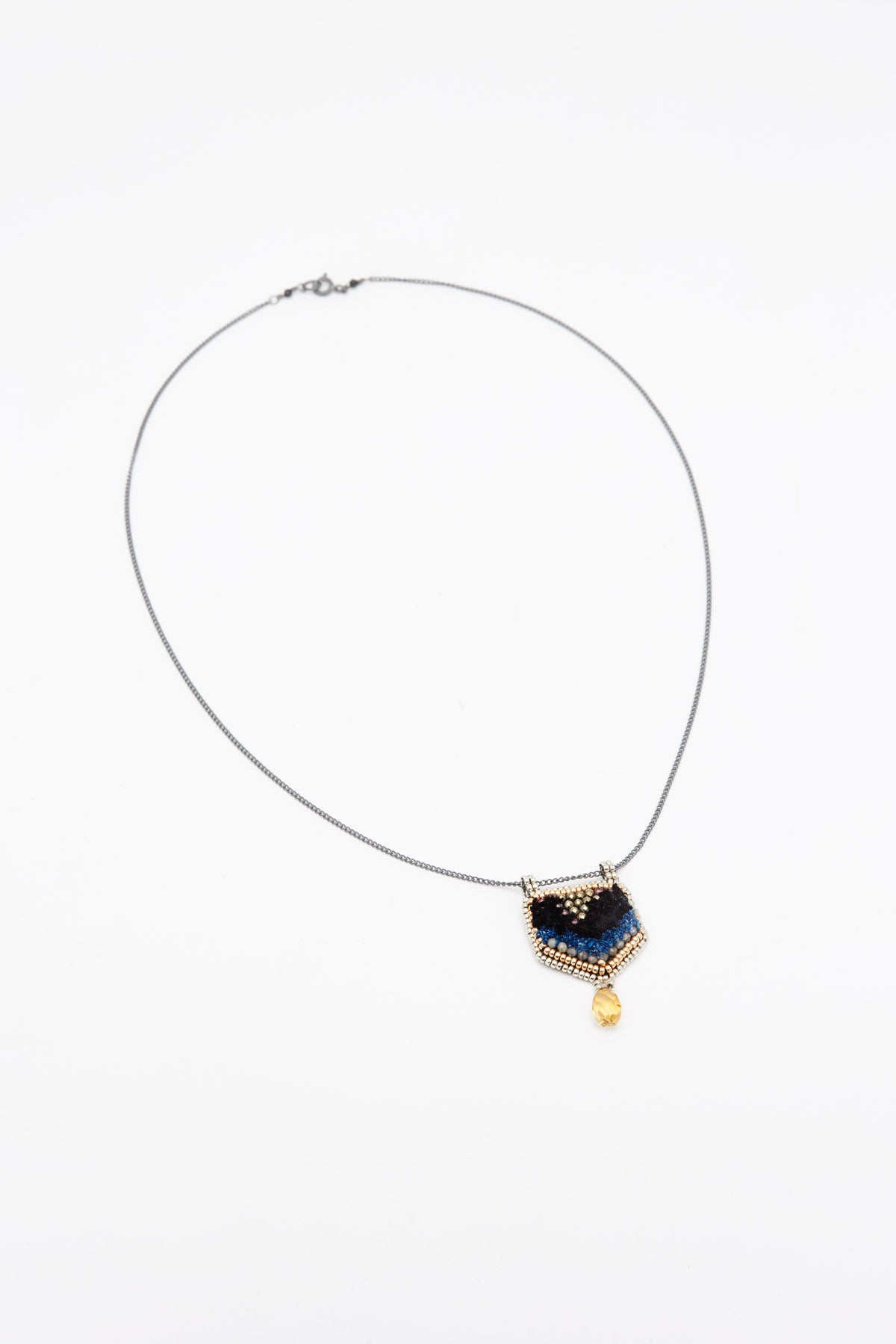 ISHI PENDANT NECKLACE CITRINE