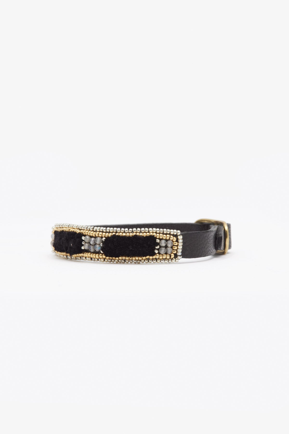 ISHI BRACELET HORIZONTAL leather strap