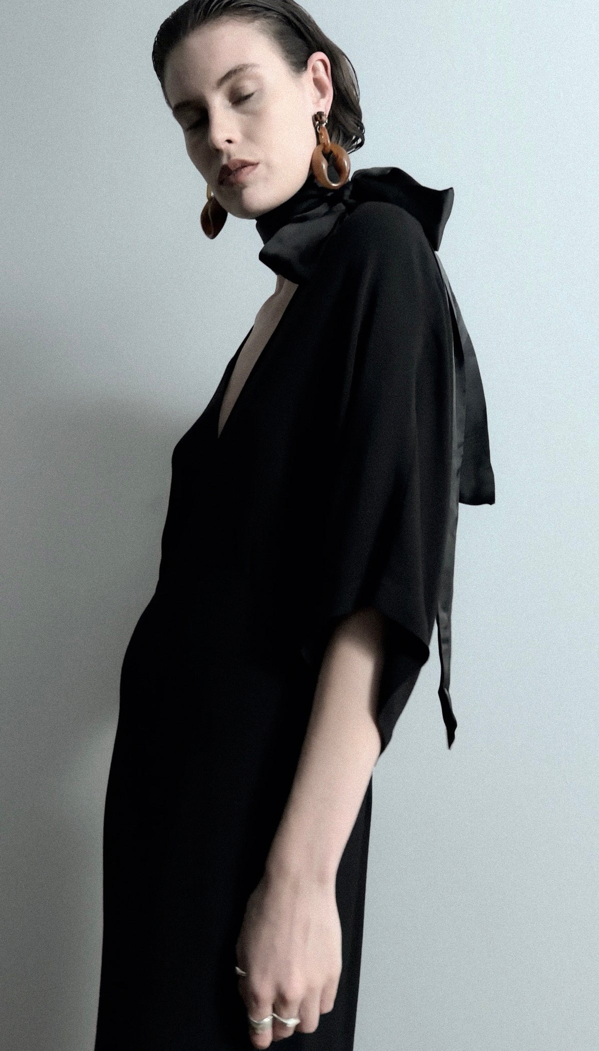 SHAKIRA DRESS MAXI BLACK