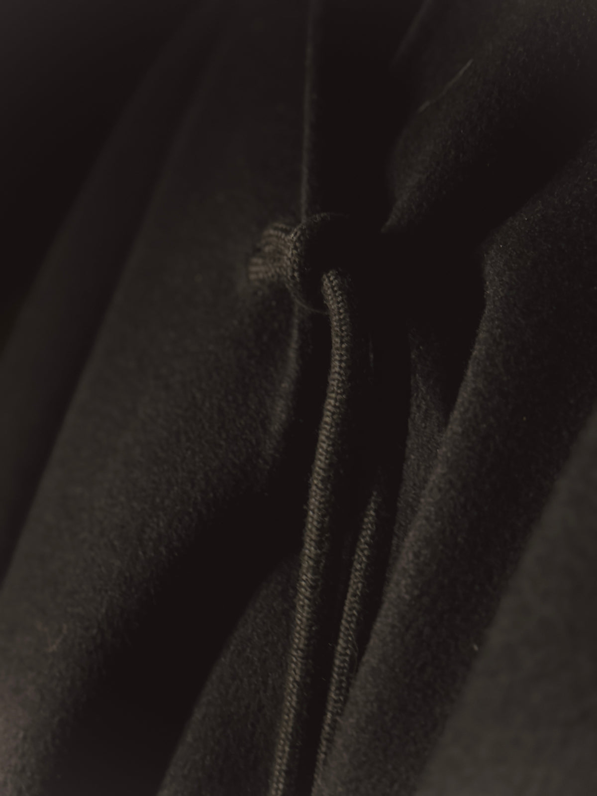 OVERSIZED WOOL CASHMERE COAT WITH ROPE FASTENING