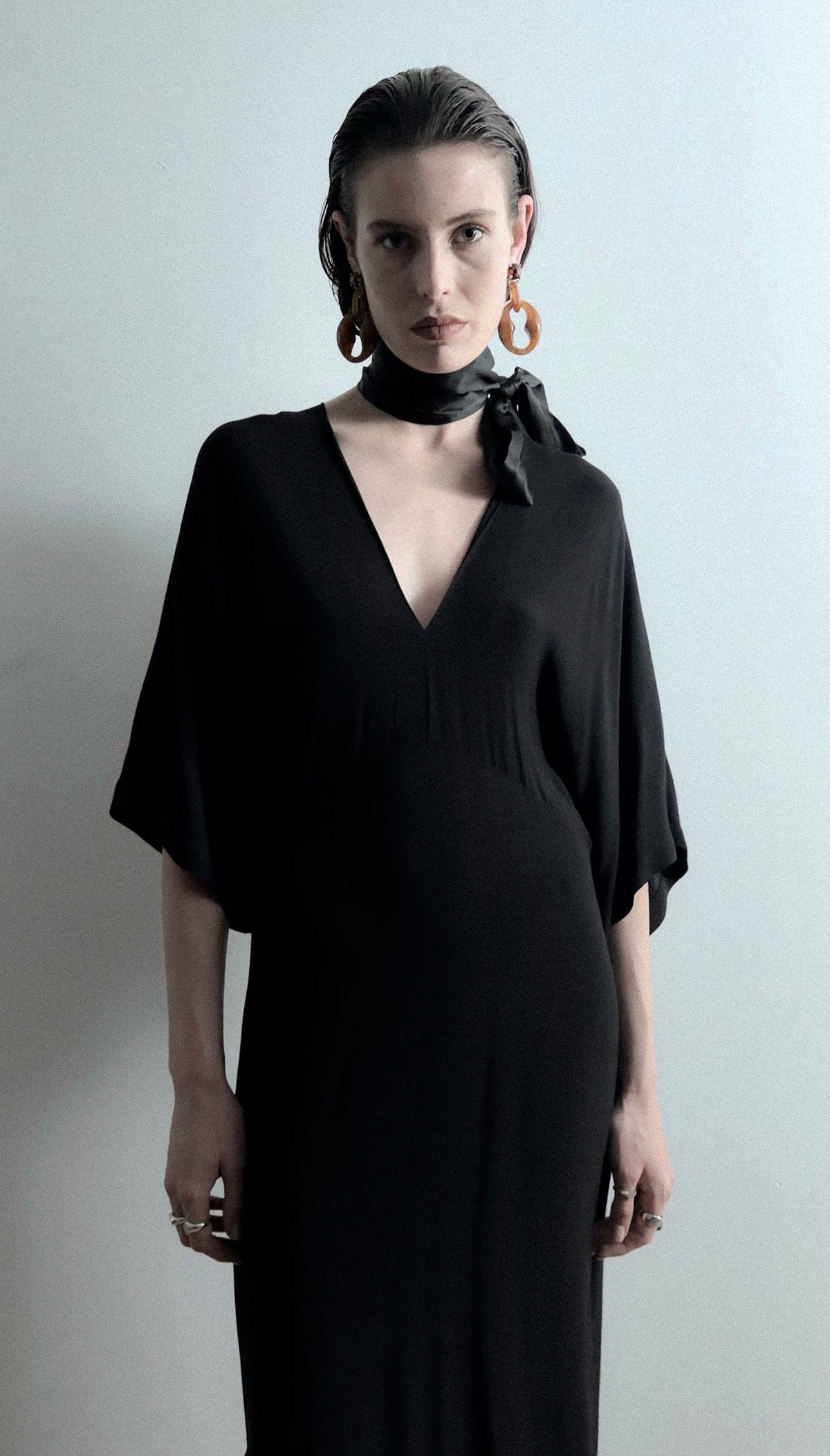 SHAKIRA DRESS MAXI BLACK