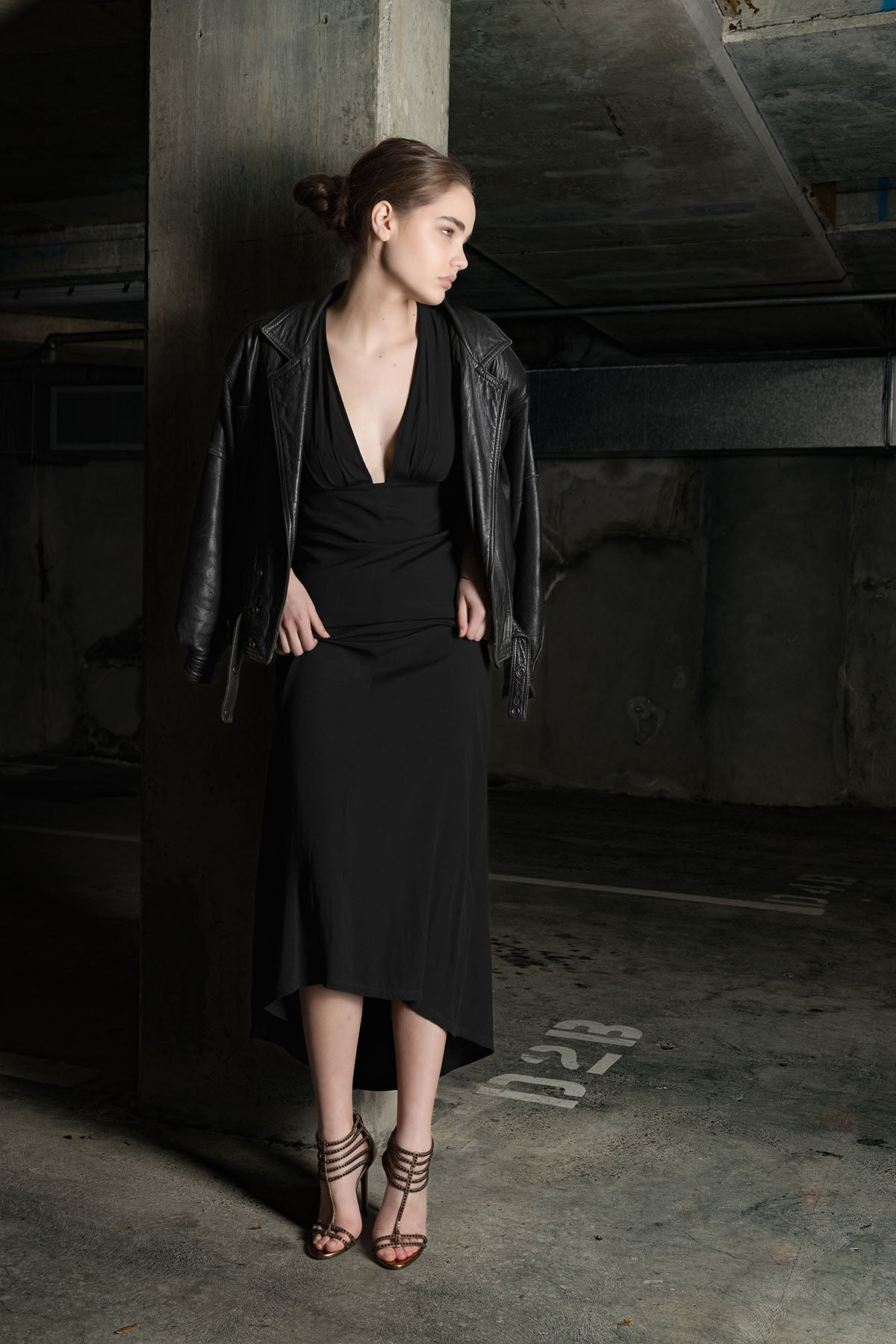 AMALIA DRESS BLACK