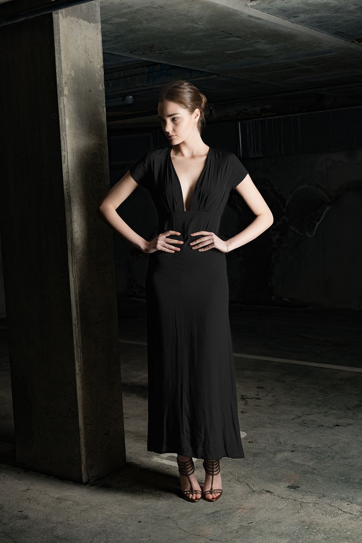 AMALIA DRESS BLACK