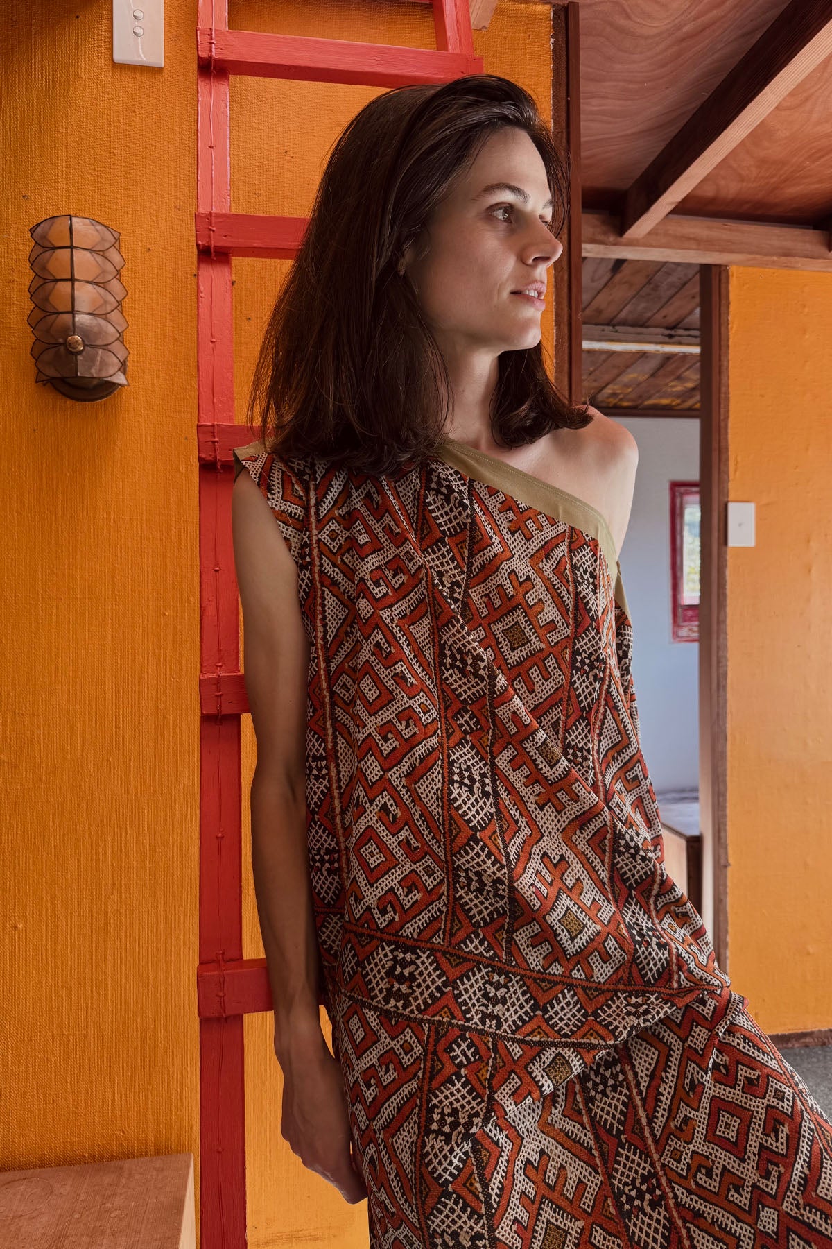 AVA RESORT LONG PRINT MOROCCO