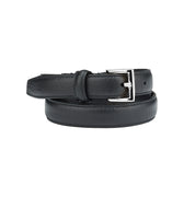 BELT CLASSIC HANDMADE BLACK/NICKLE - KNUEFERMANN 