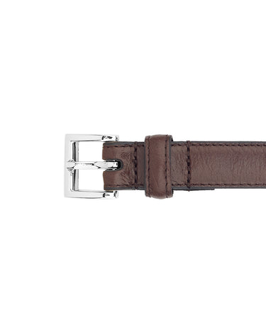 BELT CLASSIC HANDMADE BROWN/NICKLE - KNUEFERMANN 