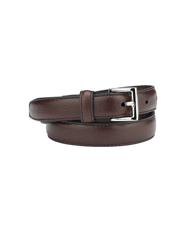 BELT CLASSIC HANDMADE BROWN/NICKLE - KNUEFERMANN 