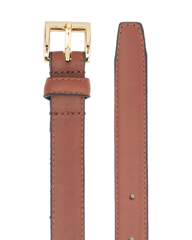 BELT CLASSIC HANDMADE TAN/GOLD - KNUEFERMANN 