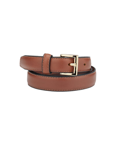 BELT CLASSIC HANDMADE TAN/GOLD - KNUEFERMANN 