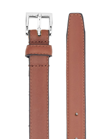 BELT CLASSIC HANDMADE TAN/NICKLE - KNUEFERMANN 