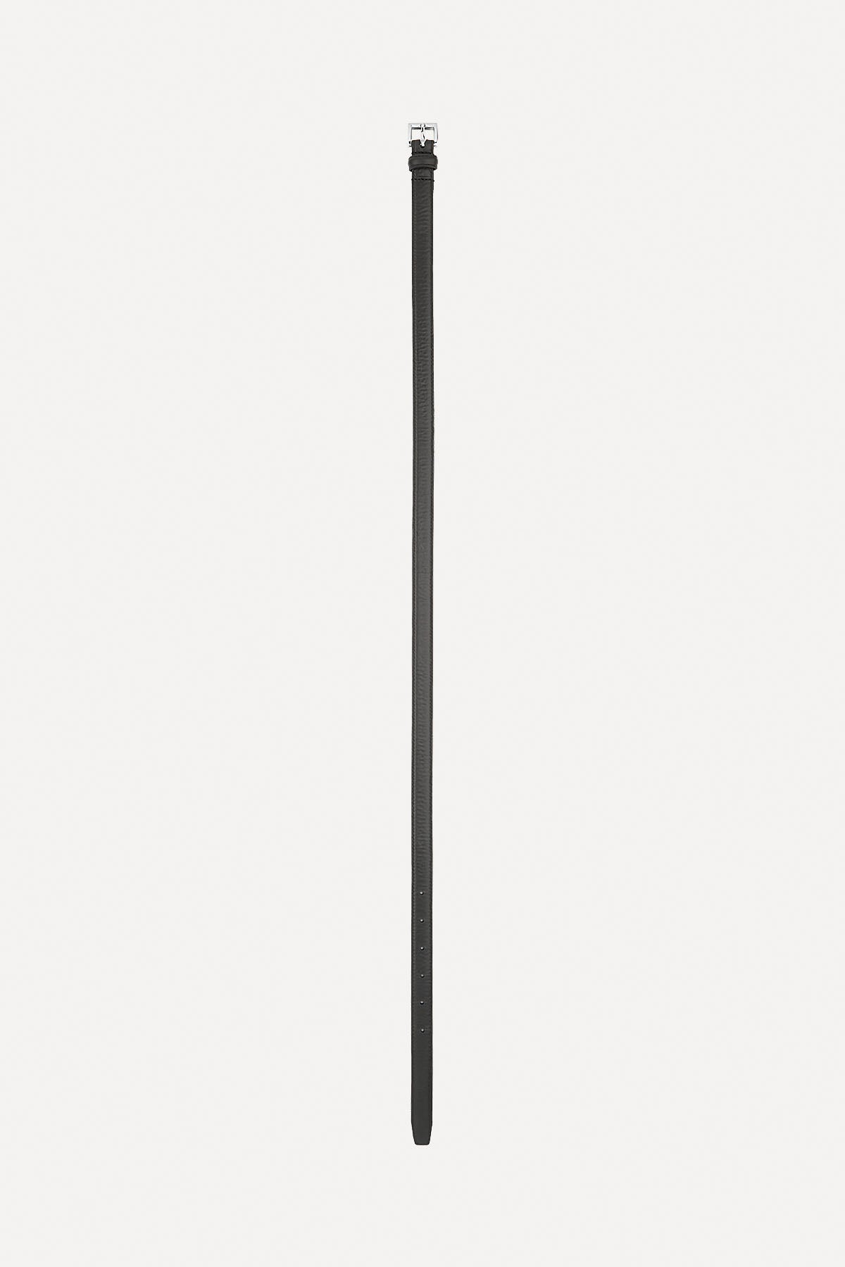 BELT CLASSIC HANDMADE BLACK/NICKLE