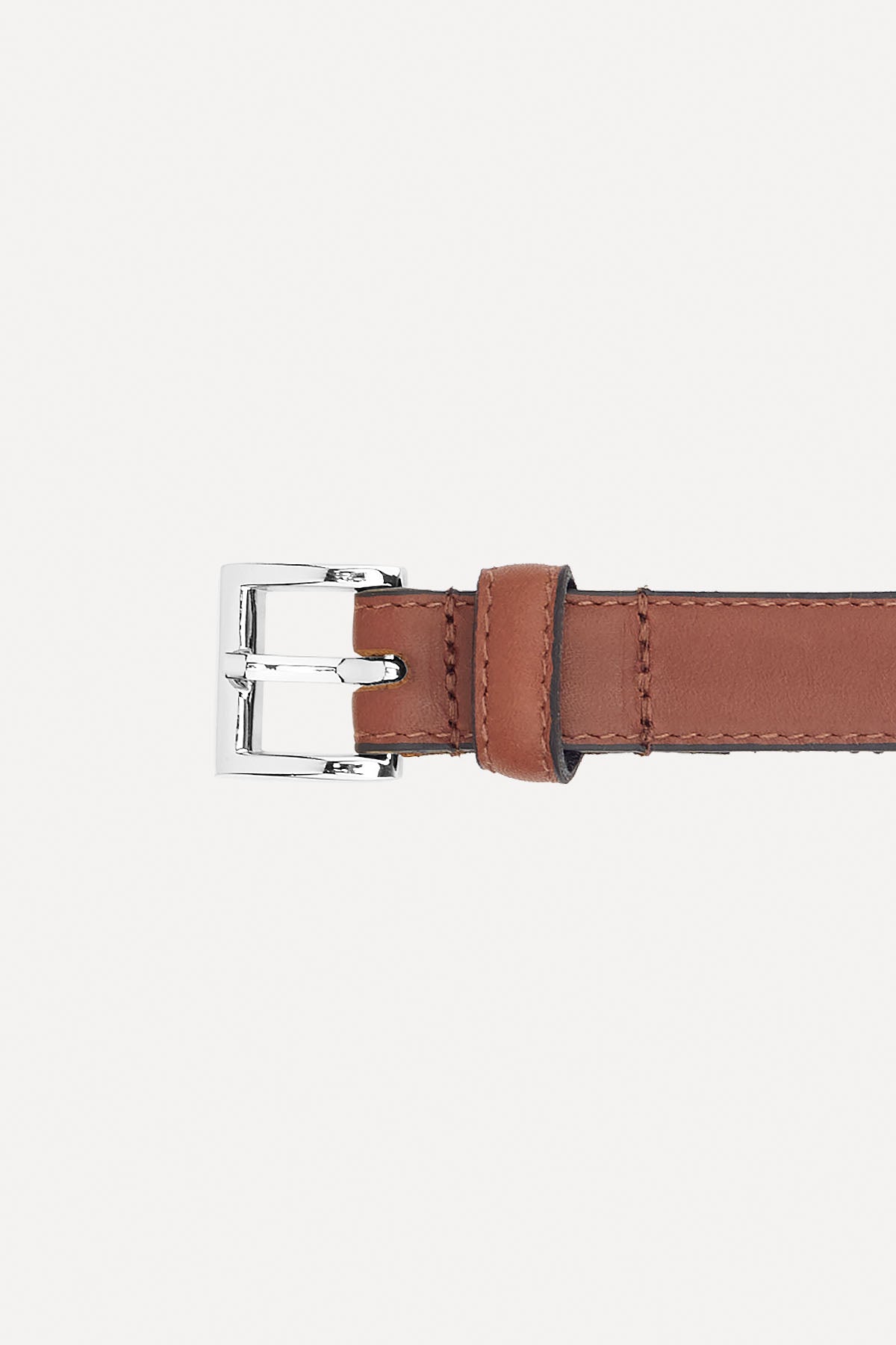 BELT CLASSIC HANDMADE TAN/NICKLE