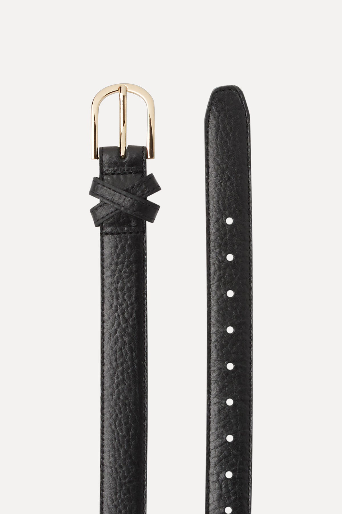 BOYFRIEND BELT BLACK/GOLD