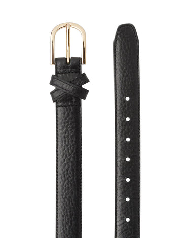 BOYFRIEND BELT BLACK/GOLD - KNUEFERMANN 