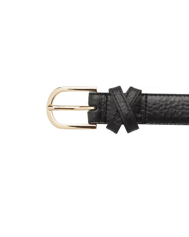 BOYFRIEND BELT BLACK/GOLD - KNUEFERMANN 