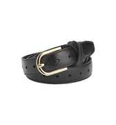 BOYFRIEND BELT BLACK/GOLD - KNUEFERMANN 