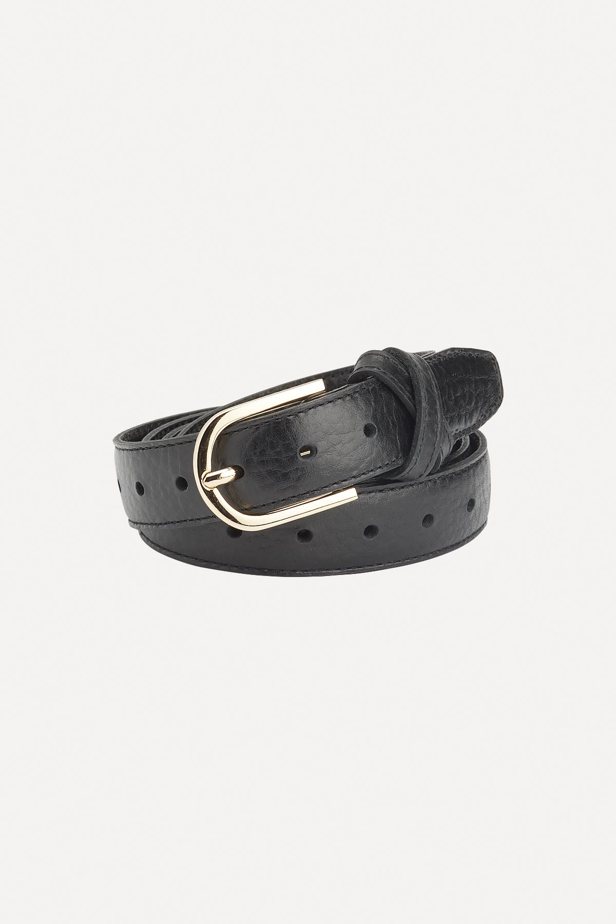BOYFRIEND BELT BLACK/GOLD