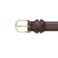 BOYFRIEND BELT CHOCOLATE/GOLD - KNUEFERMANN 