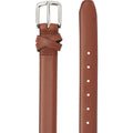 BOYFRIEND BELT TAN/NICKLE - KNUEFERMANN 