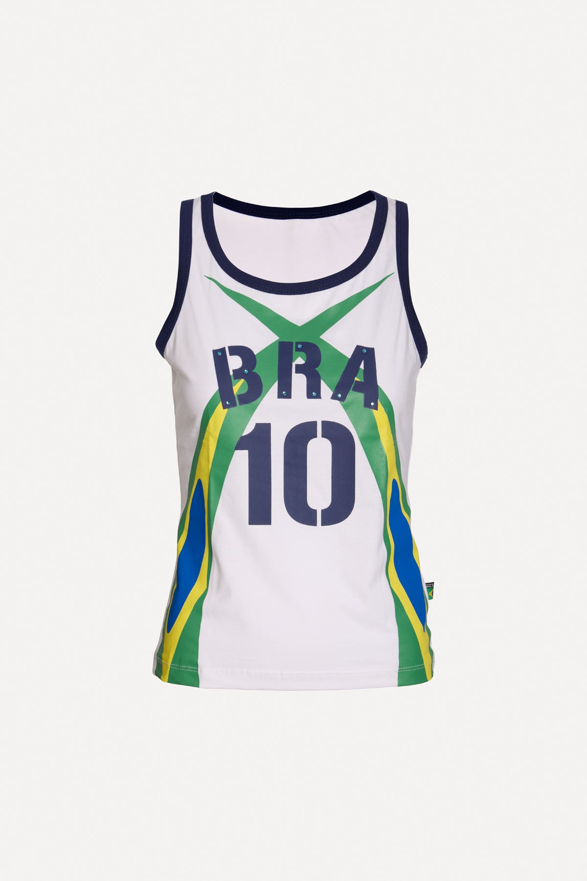 BRAZIL 10 SINGLET