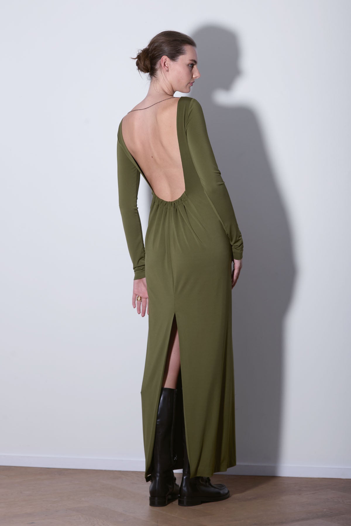 BALLERINA DRESS OLIVE