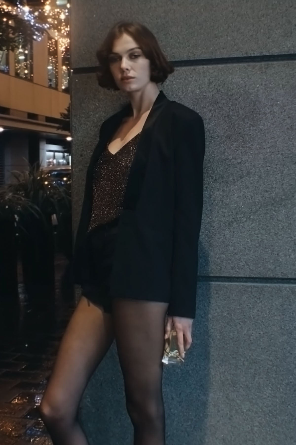 BALLET SLIP BLACK GOLD