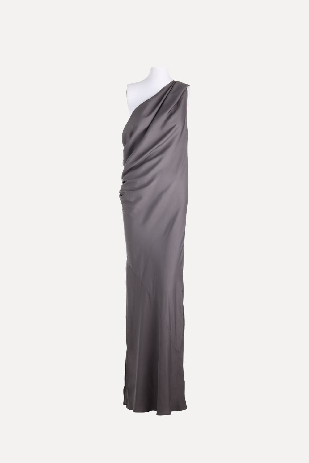 BERLIN DRESS WITH SIDE SPLIT SLATE