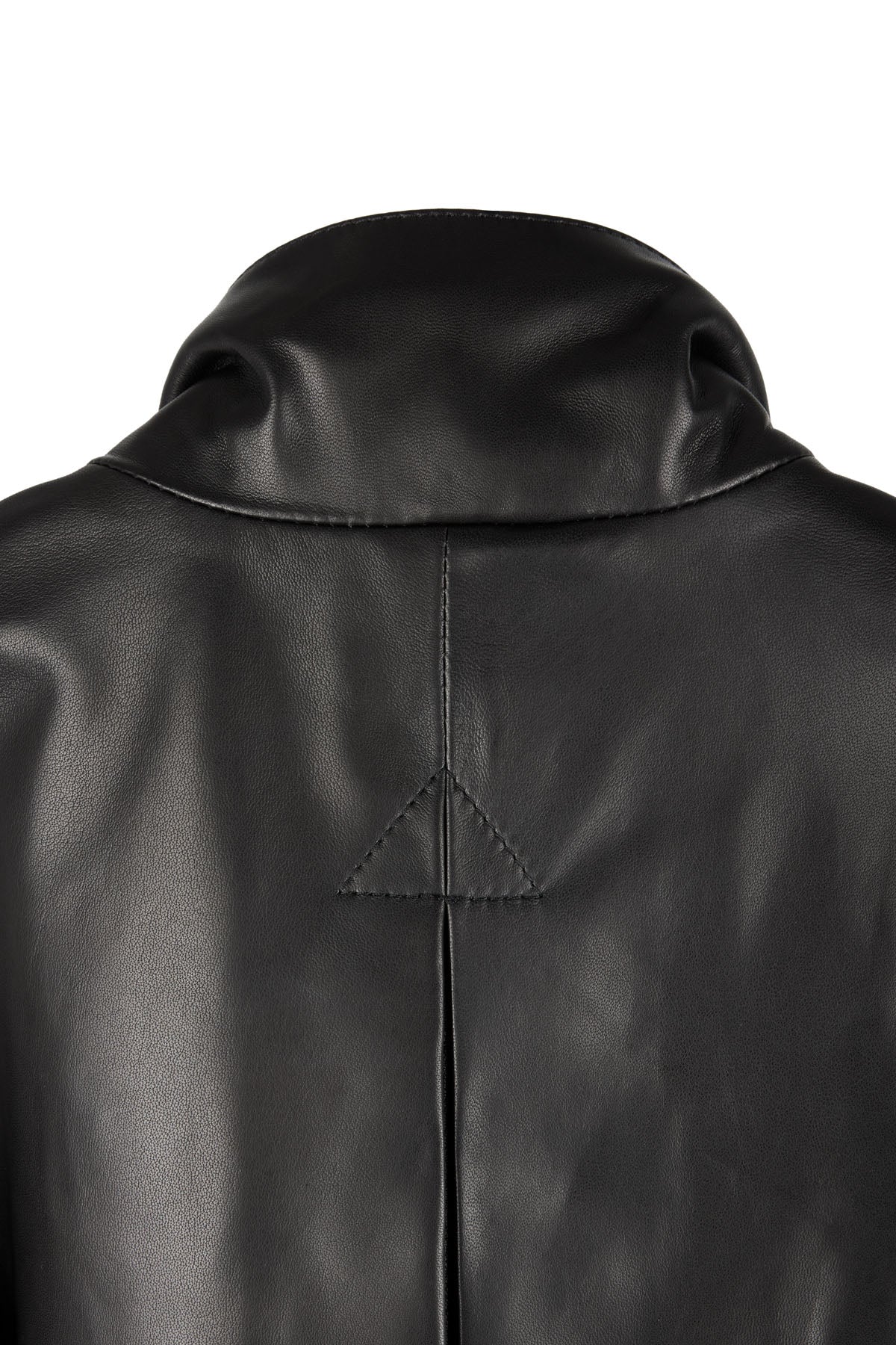 GO-TO LEATHER JACKET POLISHED BLACK NAPPA