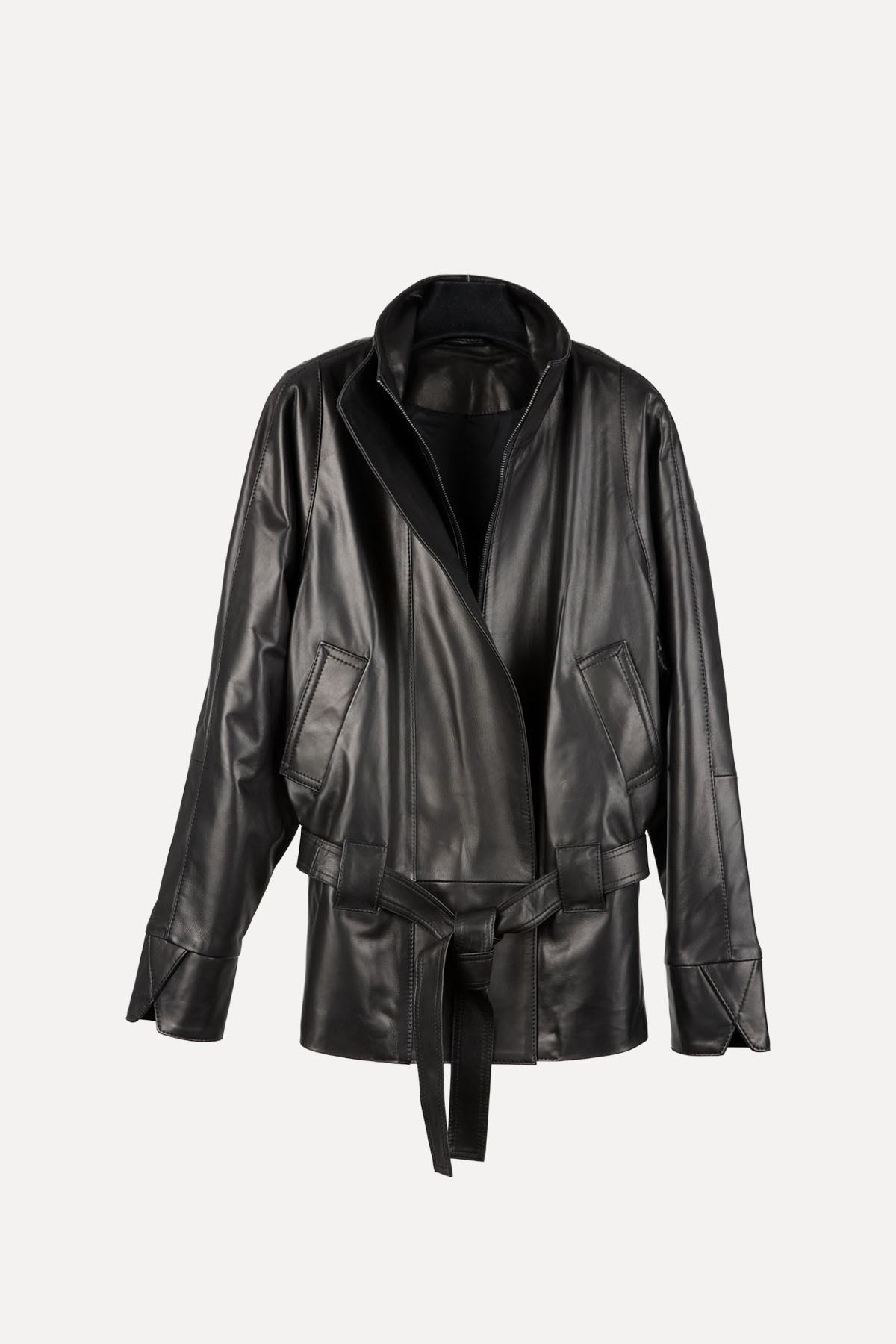 GO-TO LEATHER JACKET BLACK - BACK IN STOCK!