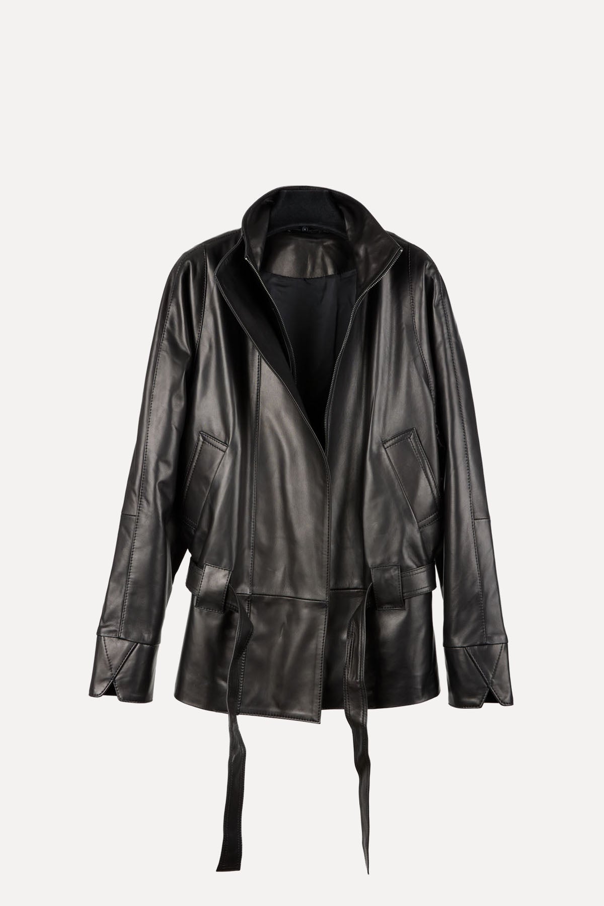 GO-TO LEATHER JACKET BLACK - BACK IN STOCK!