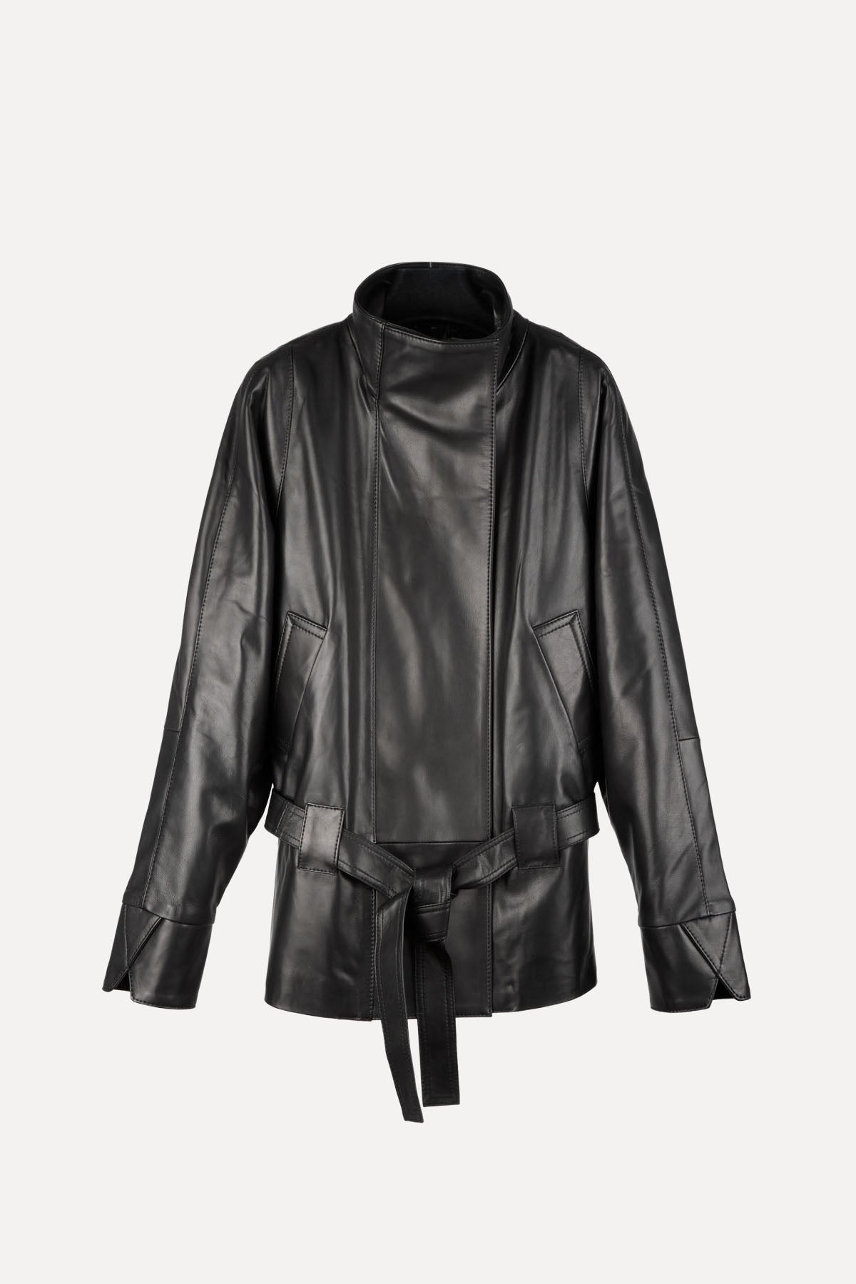 GO-TO LEATHER JACKET BLACK - BACK IN STOCK!