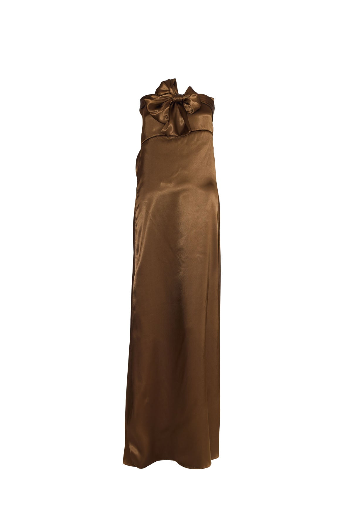 BOW DRESS LONG
