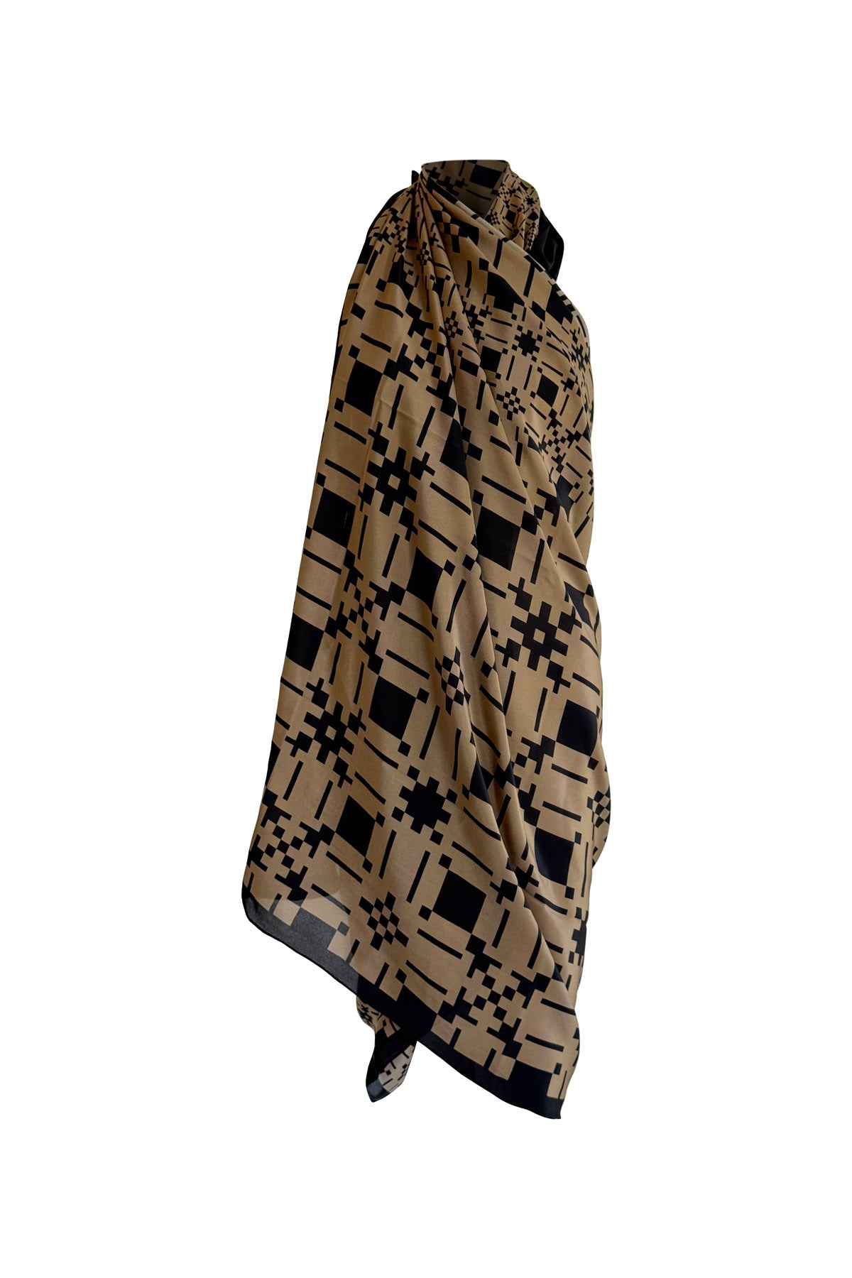 CINNAMON RESORT SILK SARONG /SCARF