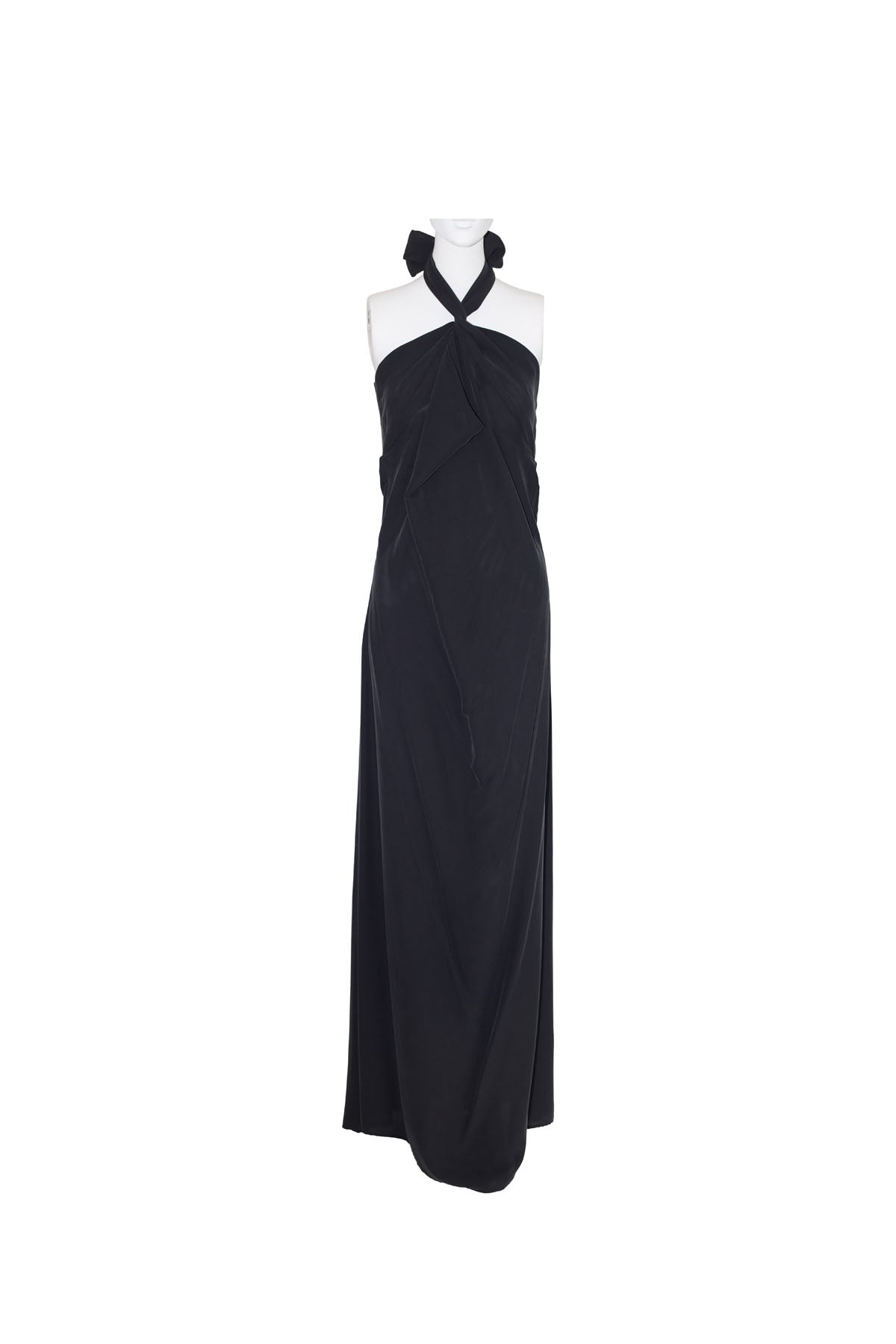 BOW DRESS LONG