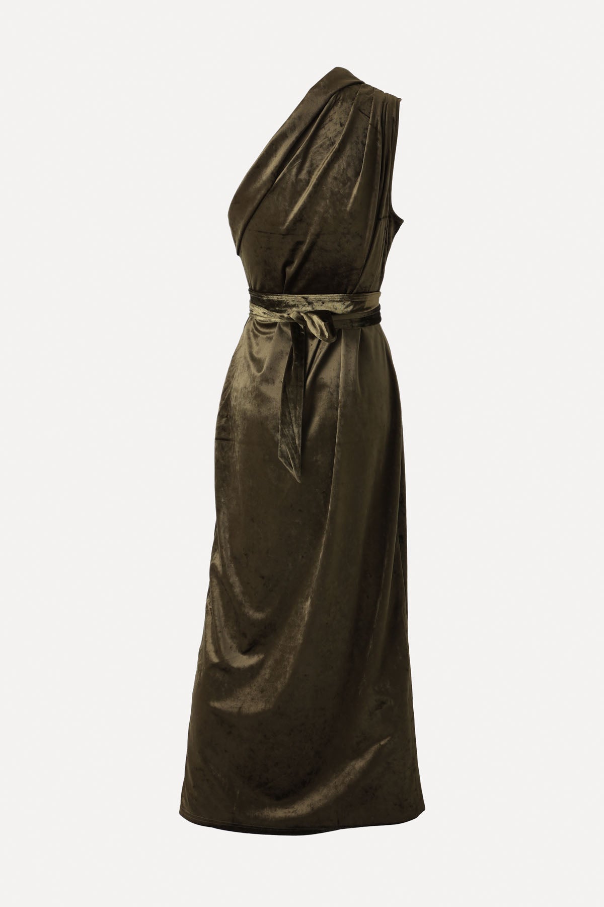 DITA DRESS GOLD SAGE