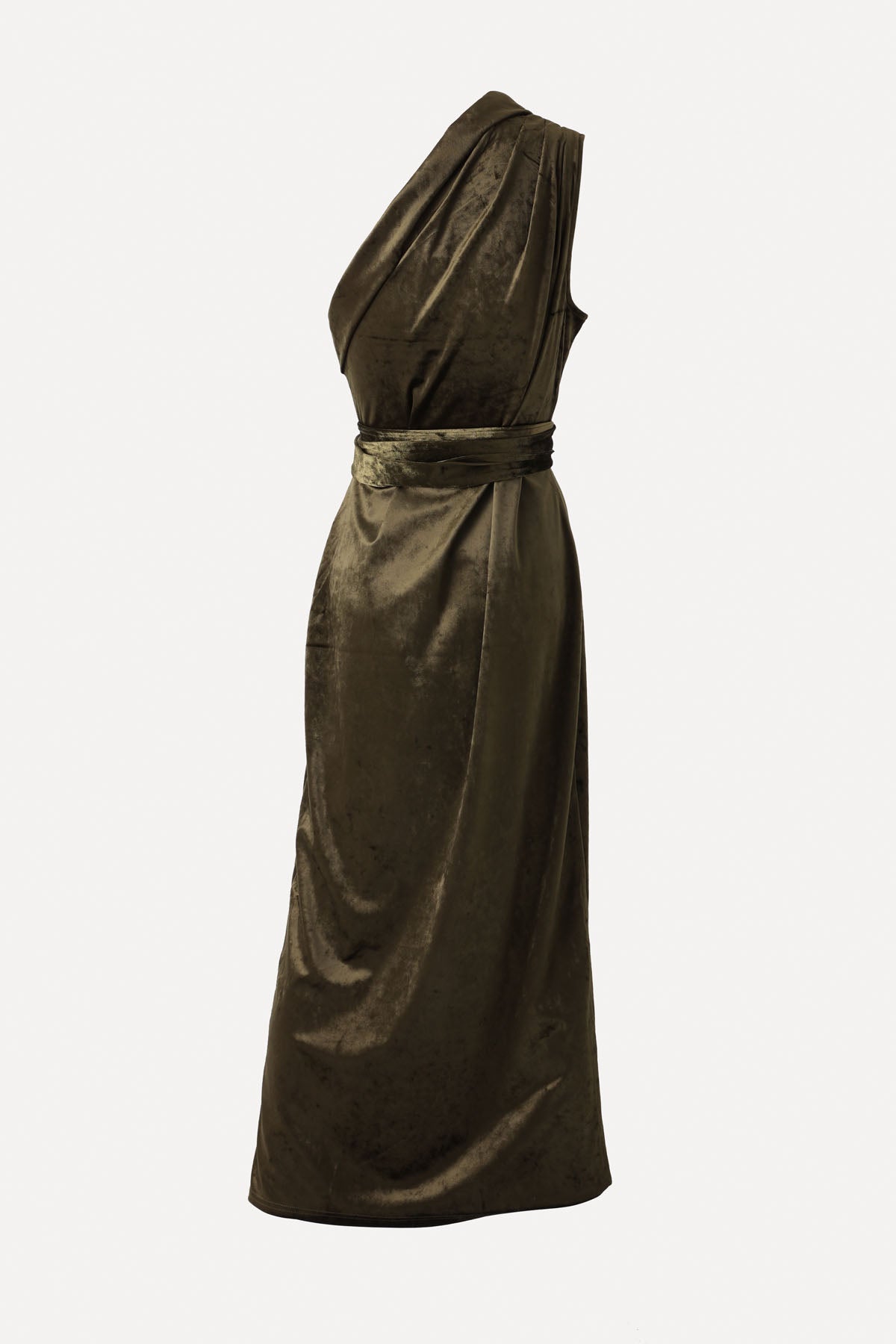 DITA DRESS GOLD SAGE
