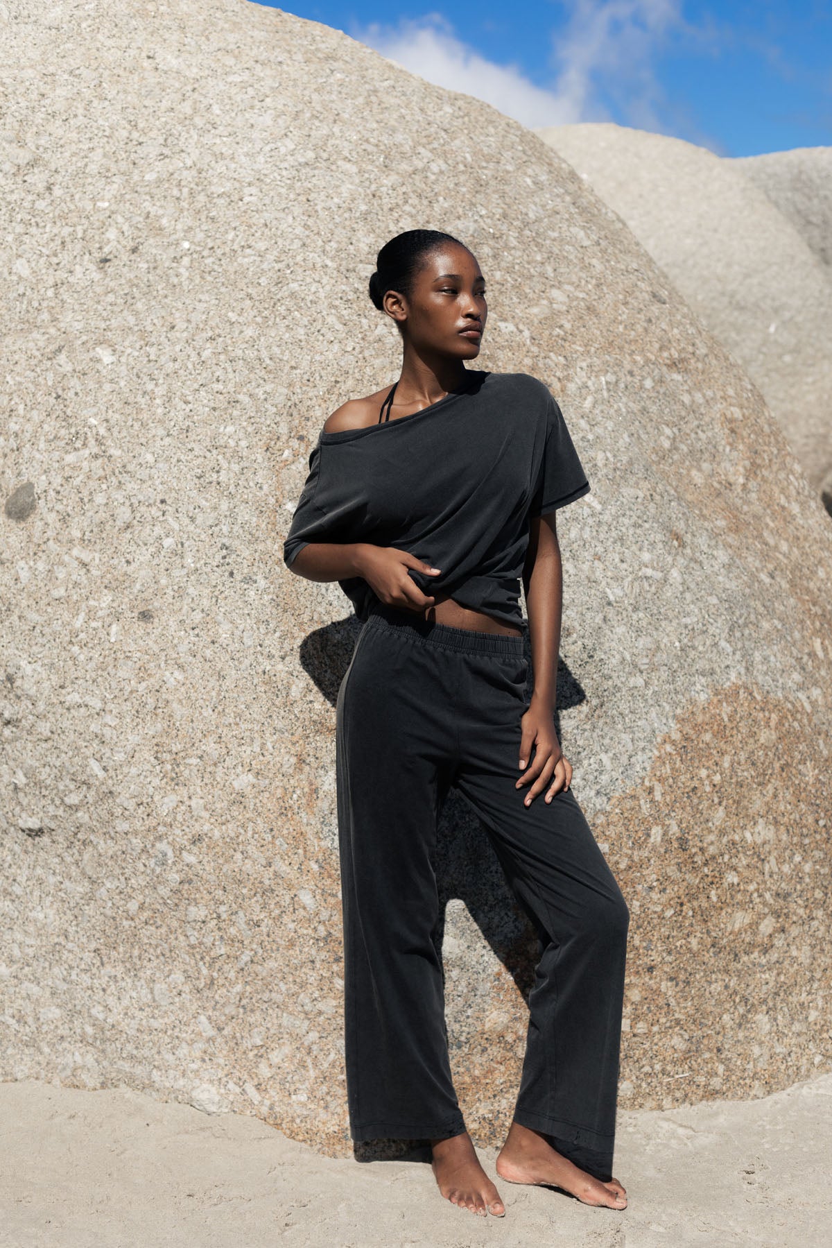 TRACK PANT CHARCOAL