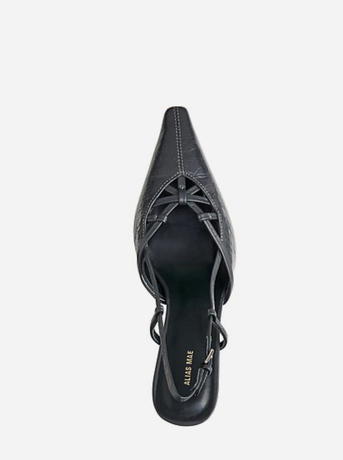 VIV SHOES SLATE OILY LEATHER - 38 - (very good condition)
