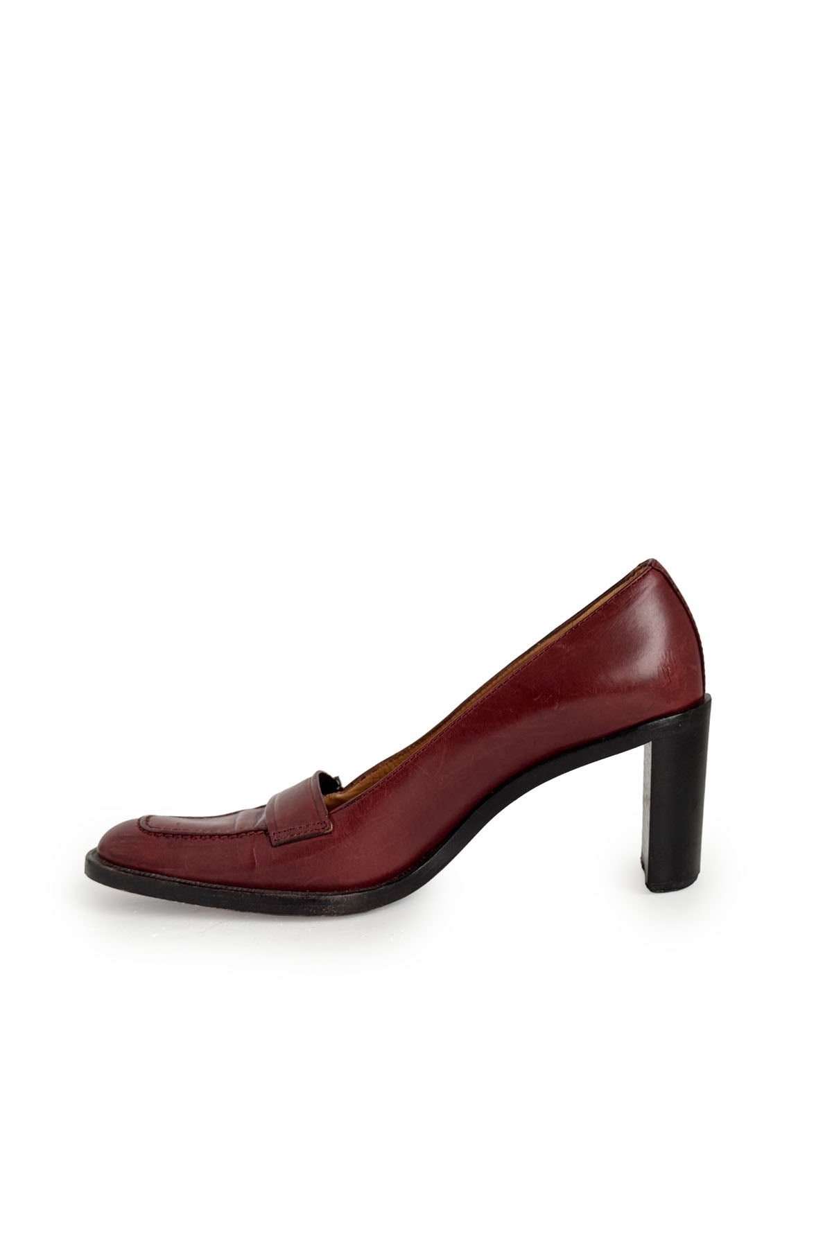 GUCCI LEATHER LOAFER PUMPS - EU 36.5 - (fair condition)