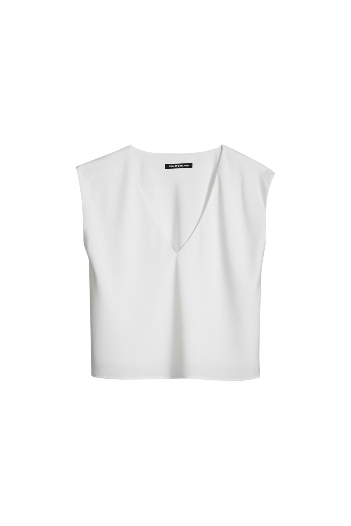 HALSTON TOP WHITE - KNUEFERMANN 