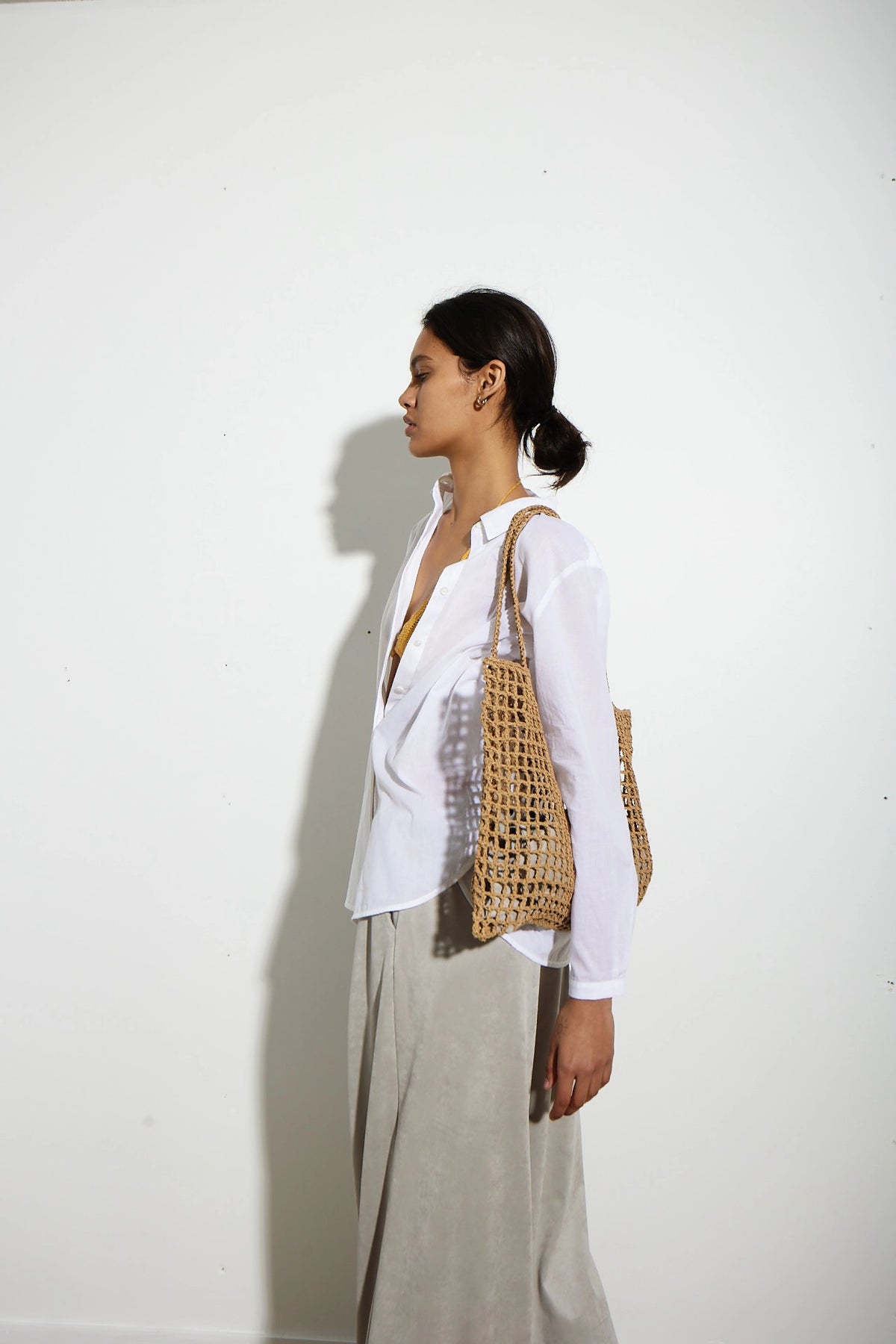 ITS THE LITTLE THINGS:  RAFFIA TOTE