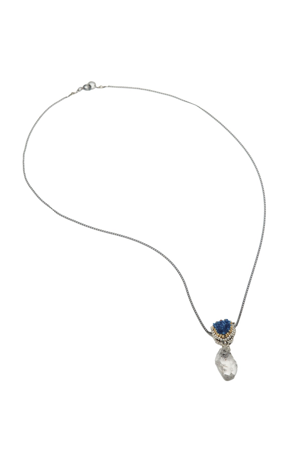 ISHI PENDANT NECKLACE CHRYSTAL