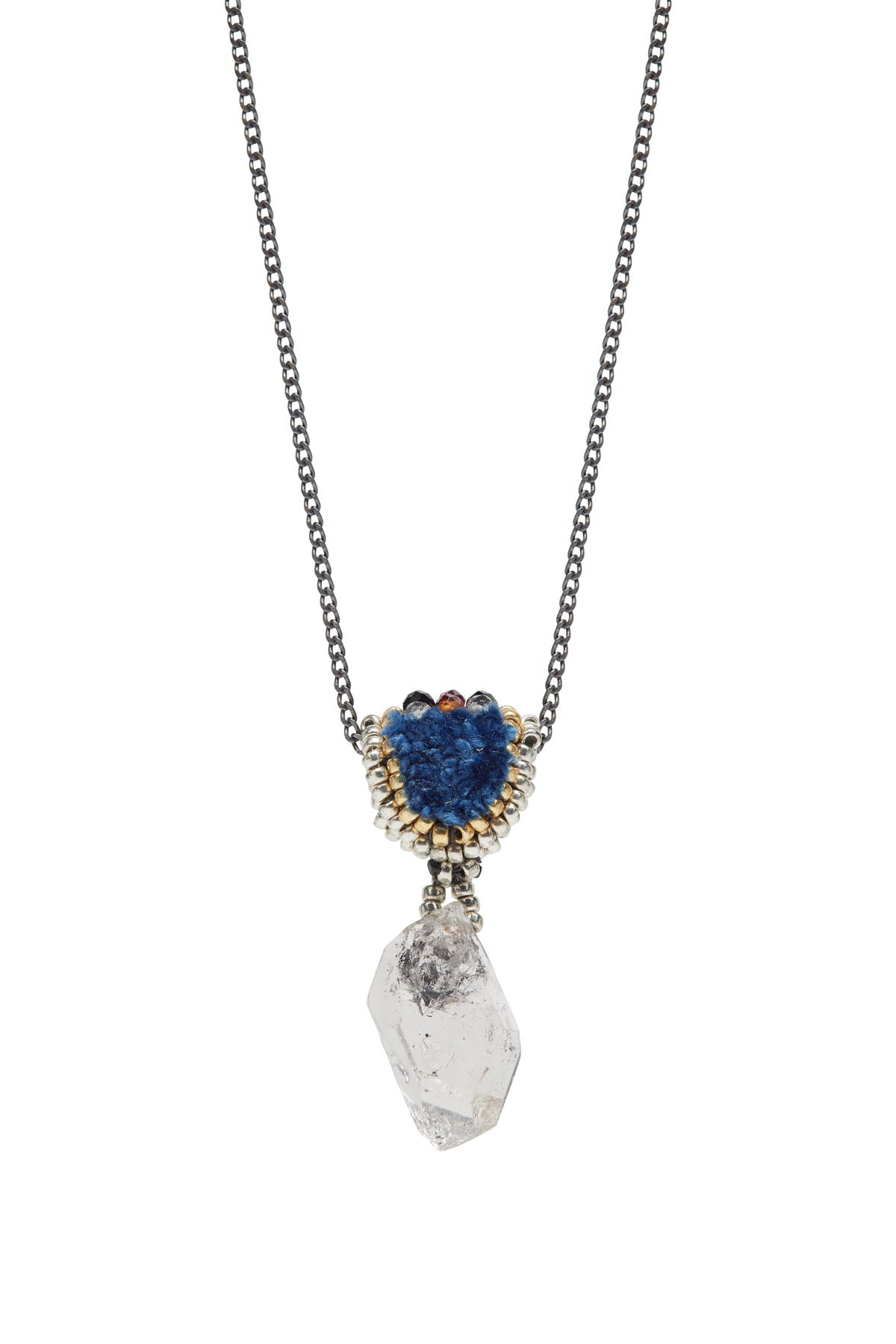 ISHI PENDENT NECKLACE CHRYSTAL