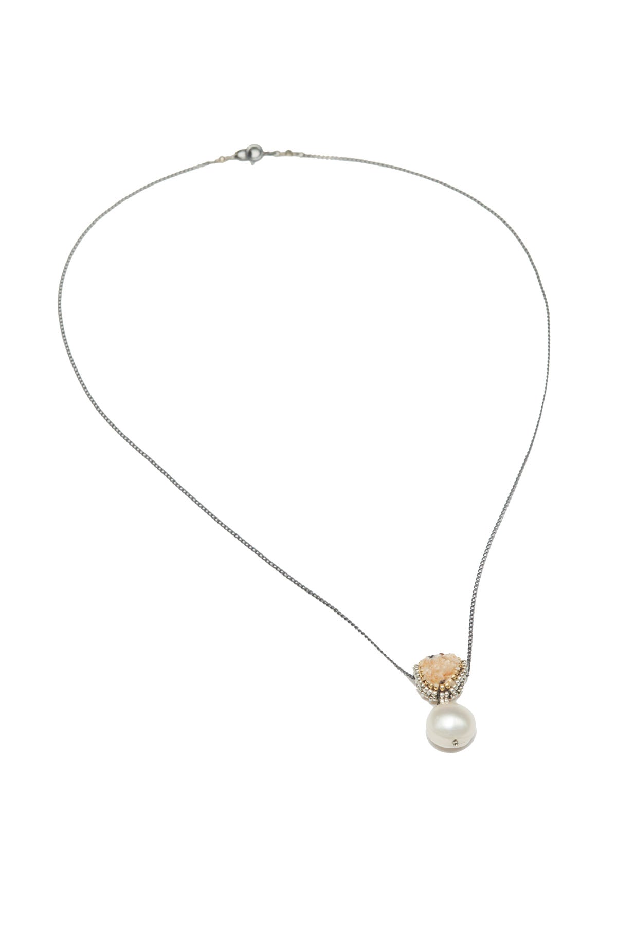 ISHI PENDENT NECKLACE PEARL