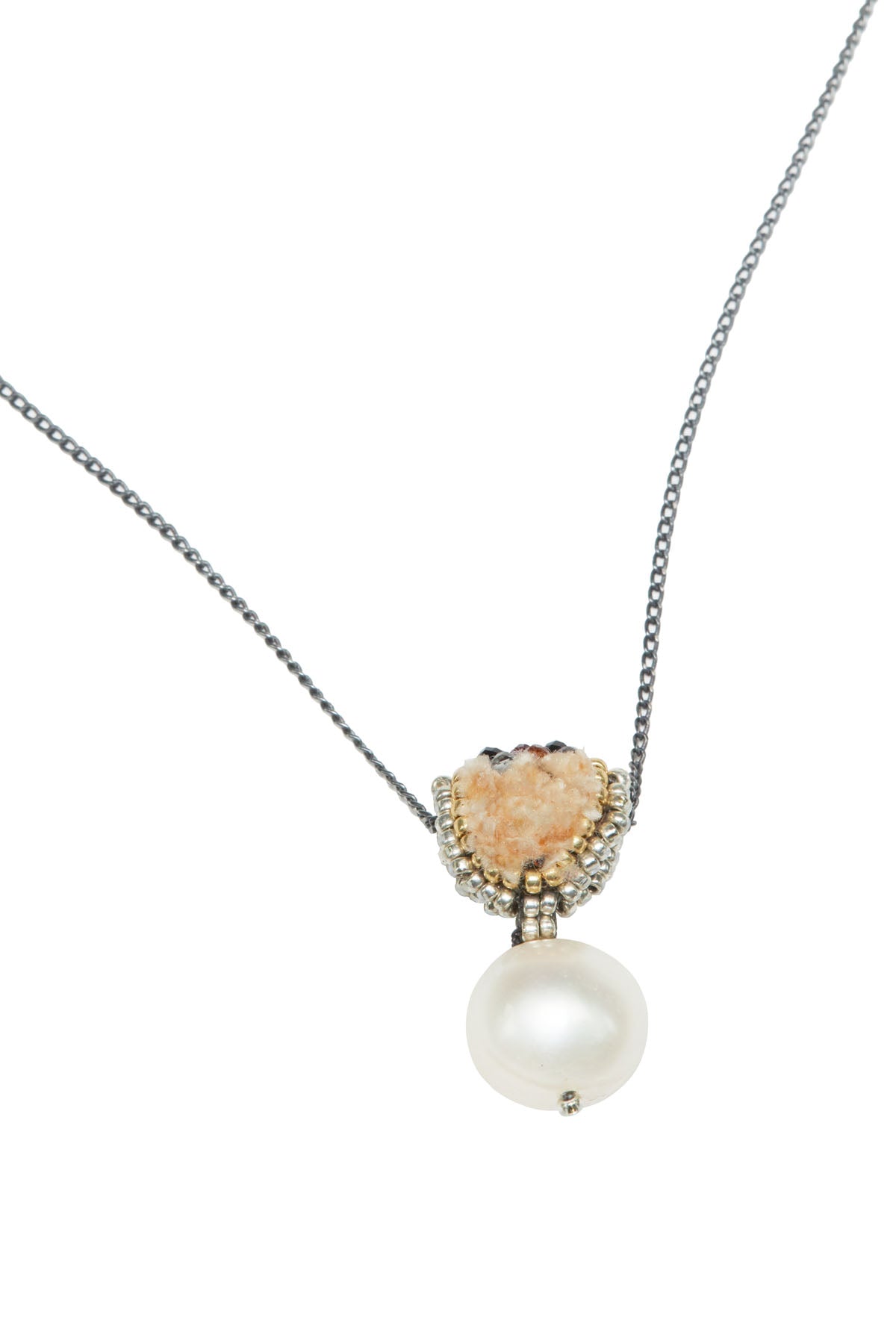 ISHI PENDENT NECKLACE PEARL